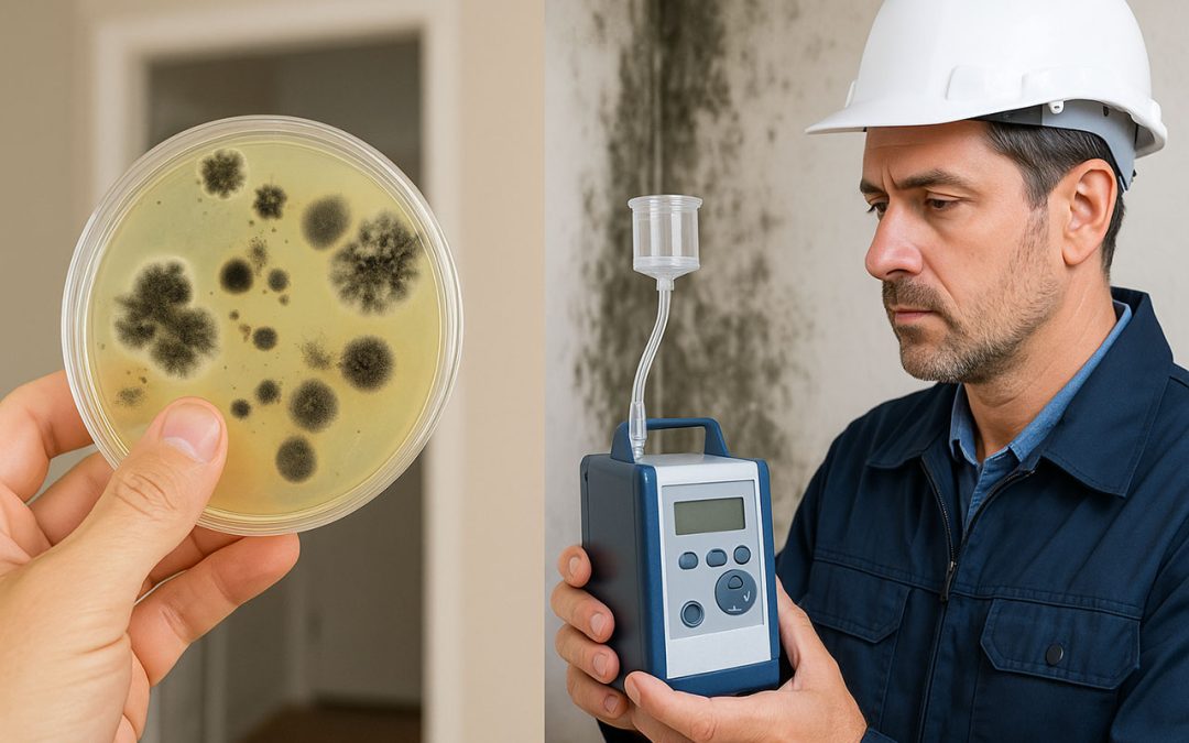 Should I use a DIY mold test kit or hire a professional?