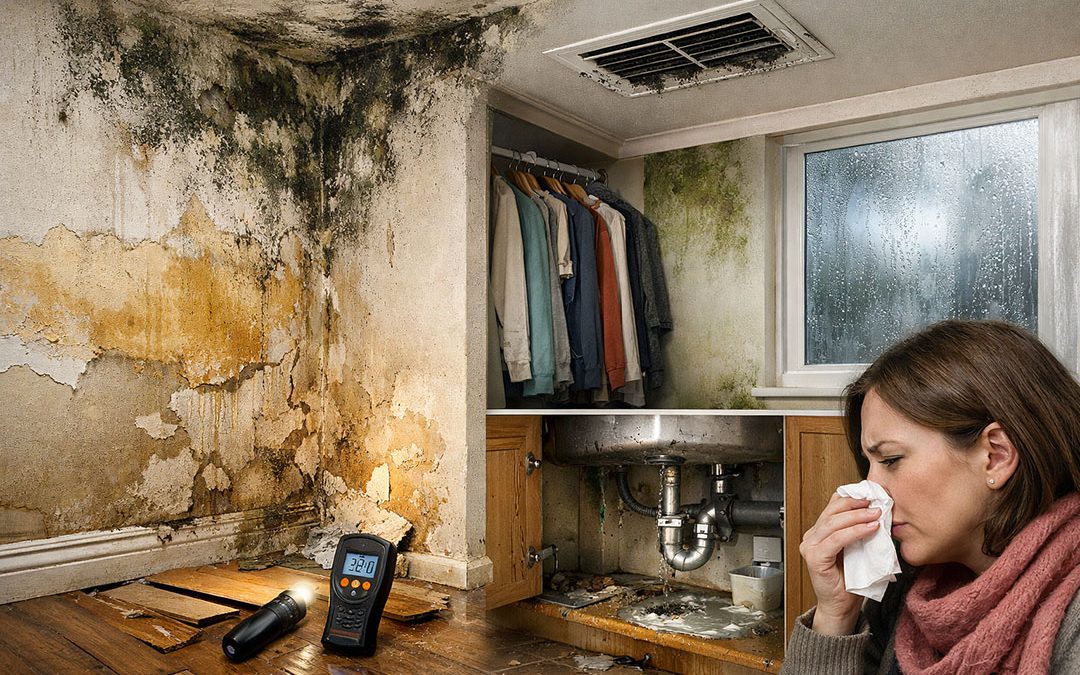 How can I tell if I have a mold problem in my home or business?