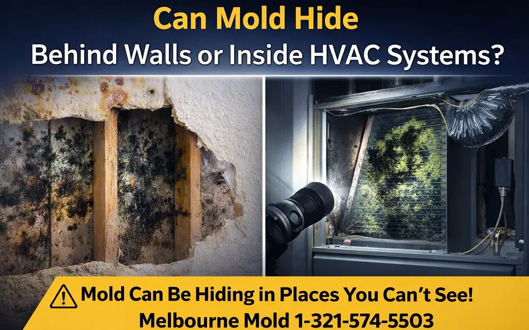 Can Mold Be Detected Behind Walls or in HVAC Systems?