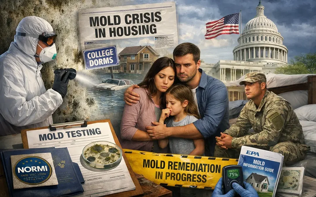 Mold Testing: Ongoing public education and content
