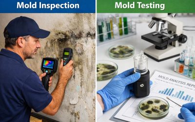 Mold Inspection vs Mold Testing in Melbourne FL: What You Need to Know Before You Hire